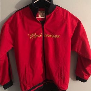 Red Budweiser jacket